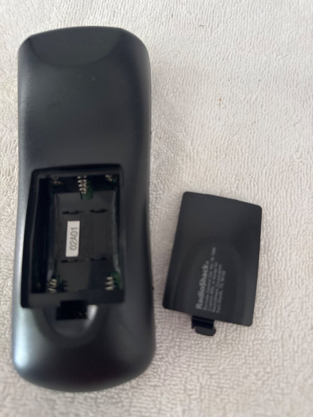 RadioShack VCR Programmer Remote Control Black Tested Replacement Part - Picture 2 of 2